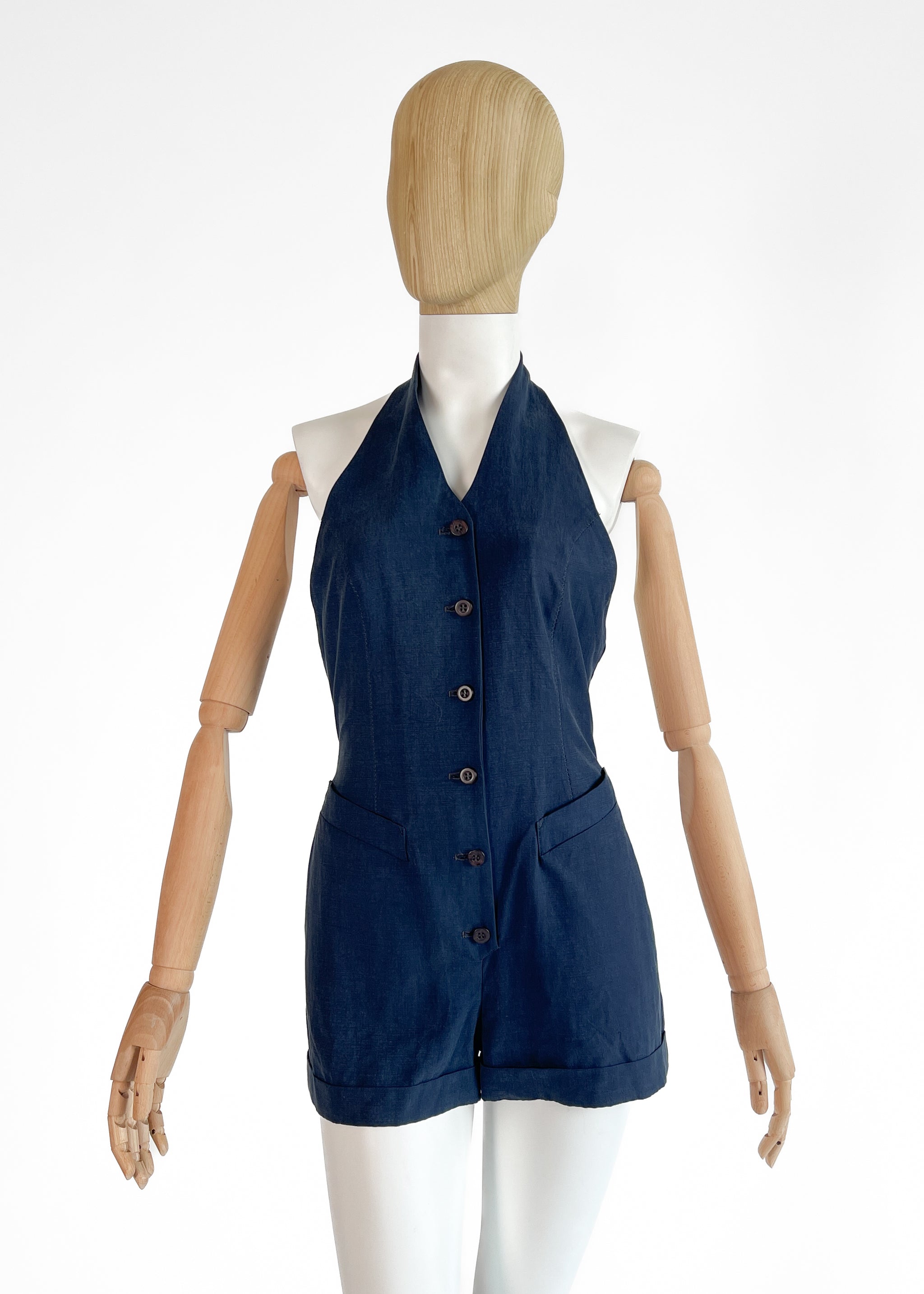 Jean Paul Gaultier Halter Playsuit 1990s