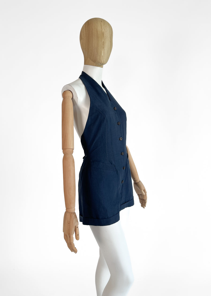 Jean Paul Gaultier Halter Playsuit 1990s