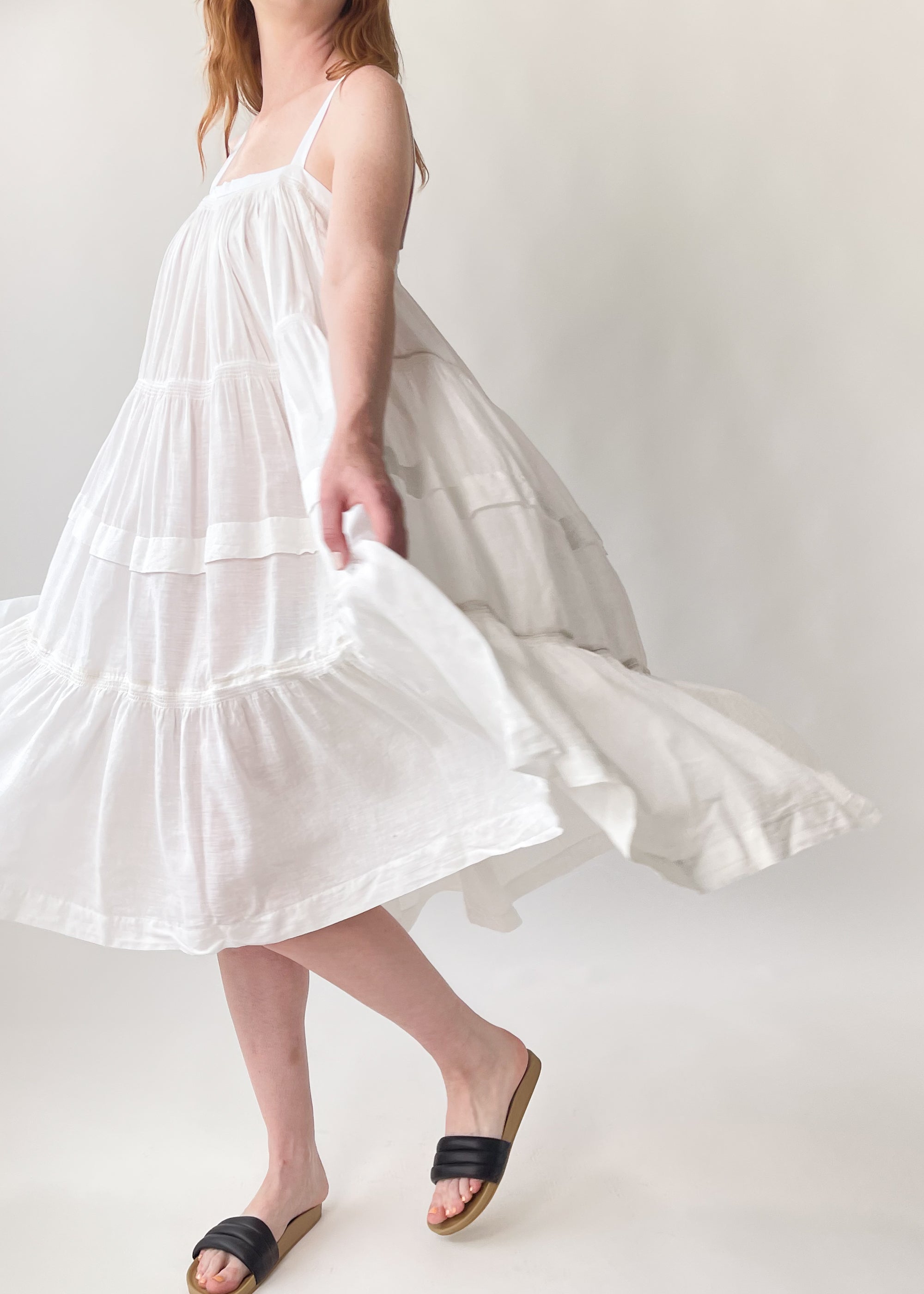 Reworked Antique Cotton Dress