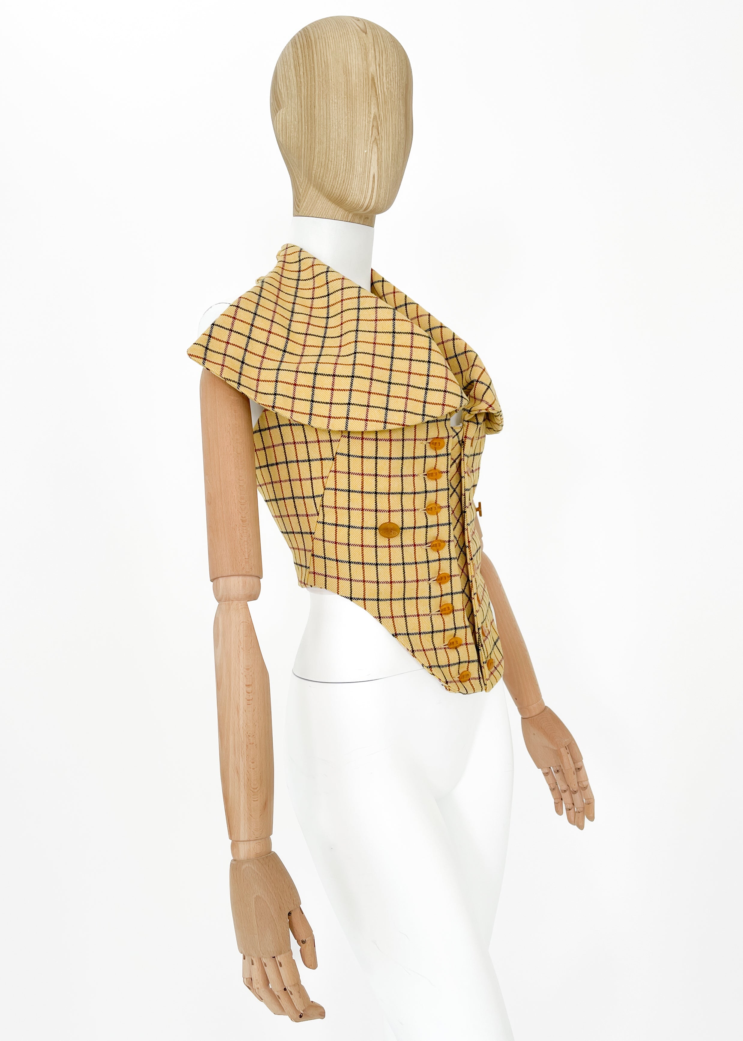 Vivienne Westwood 1995 Corset Vest and Jacket