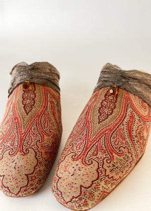 Vintage Handmade Kitten Heel Shoes