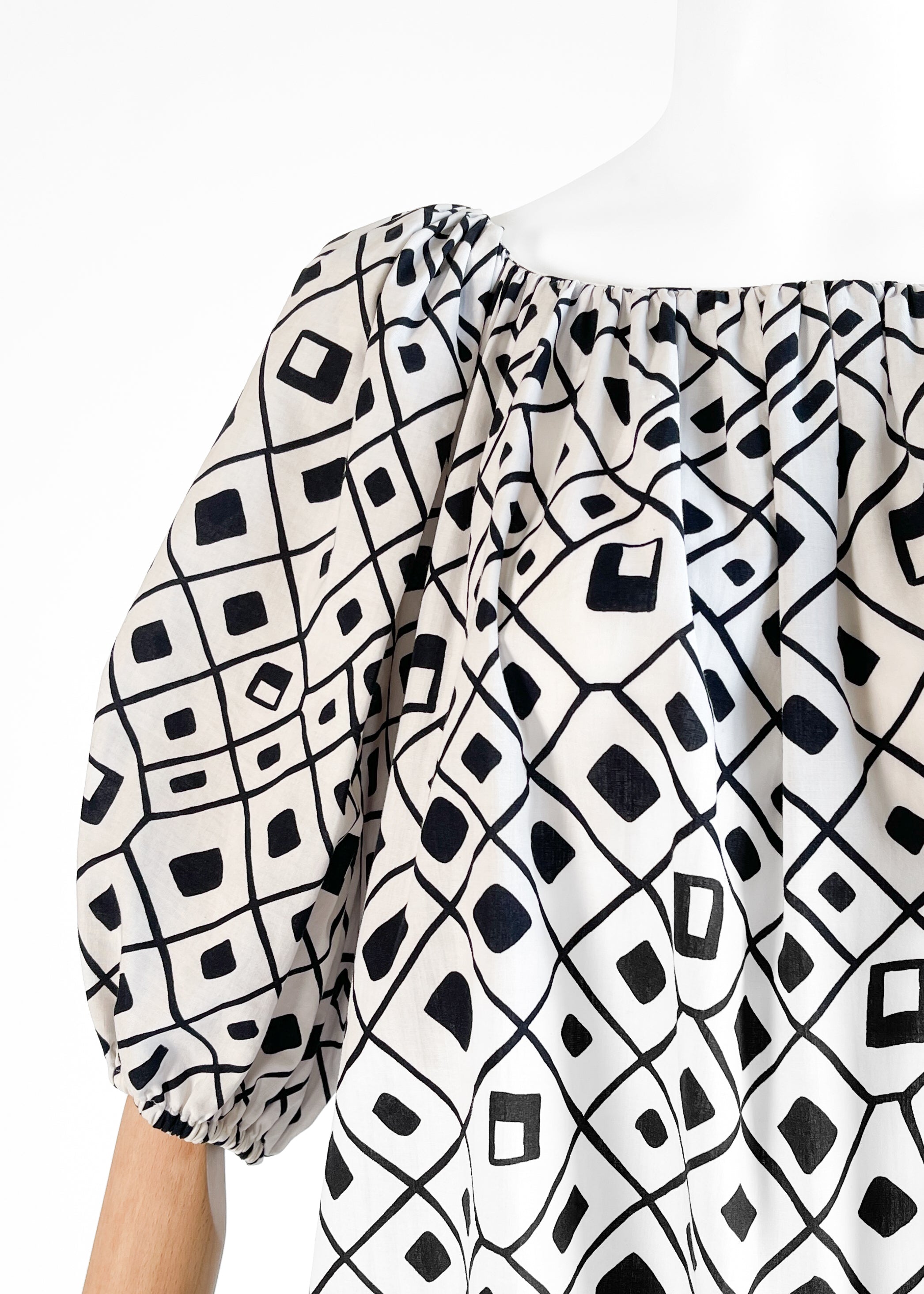 Vintage Yves Saint Laurent Graphic Cotton Shirt