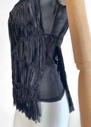 Yves Saint Laurent Tom Ford 2001 Ribbon Top