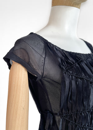 Yves Saint Laurent Tom Ford 2001 Ribbon Top