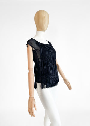 Yves Saint Laurent Tom Ford 2001 Ribbon Top