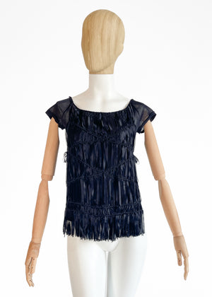 Yves Saint Laurent Tom Ford 2001 Ribbon Top