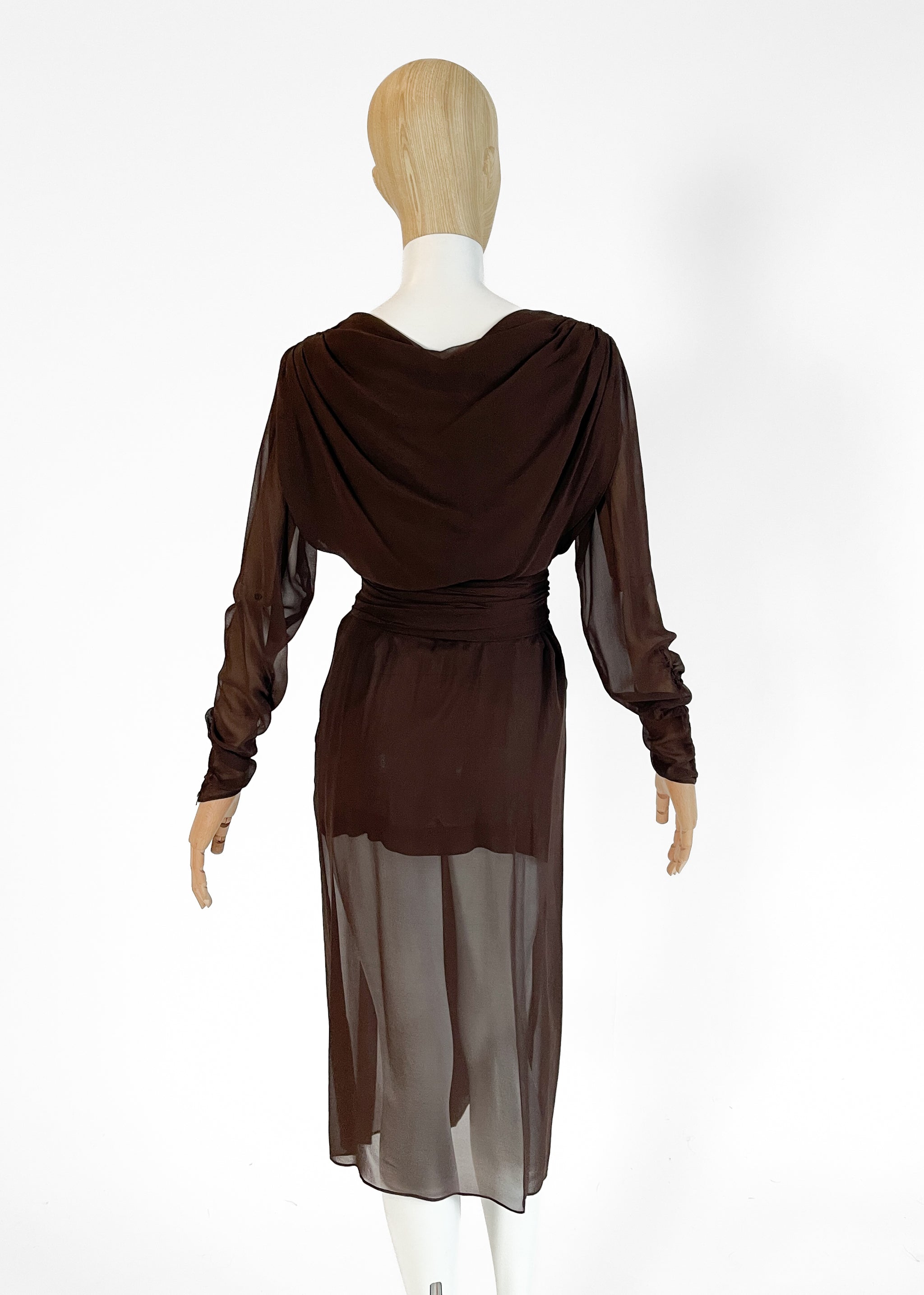 vintage st. pierre silk dress Dresses
