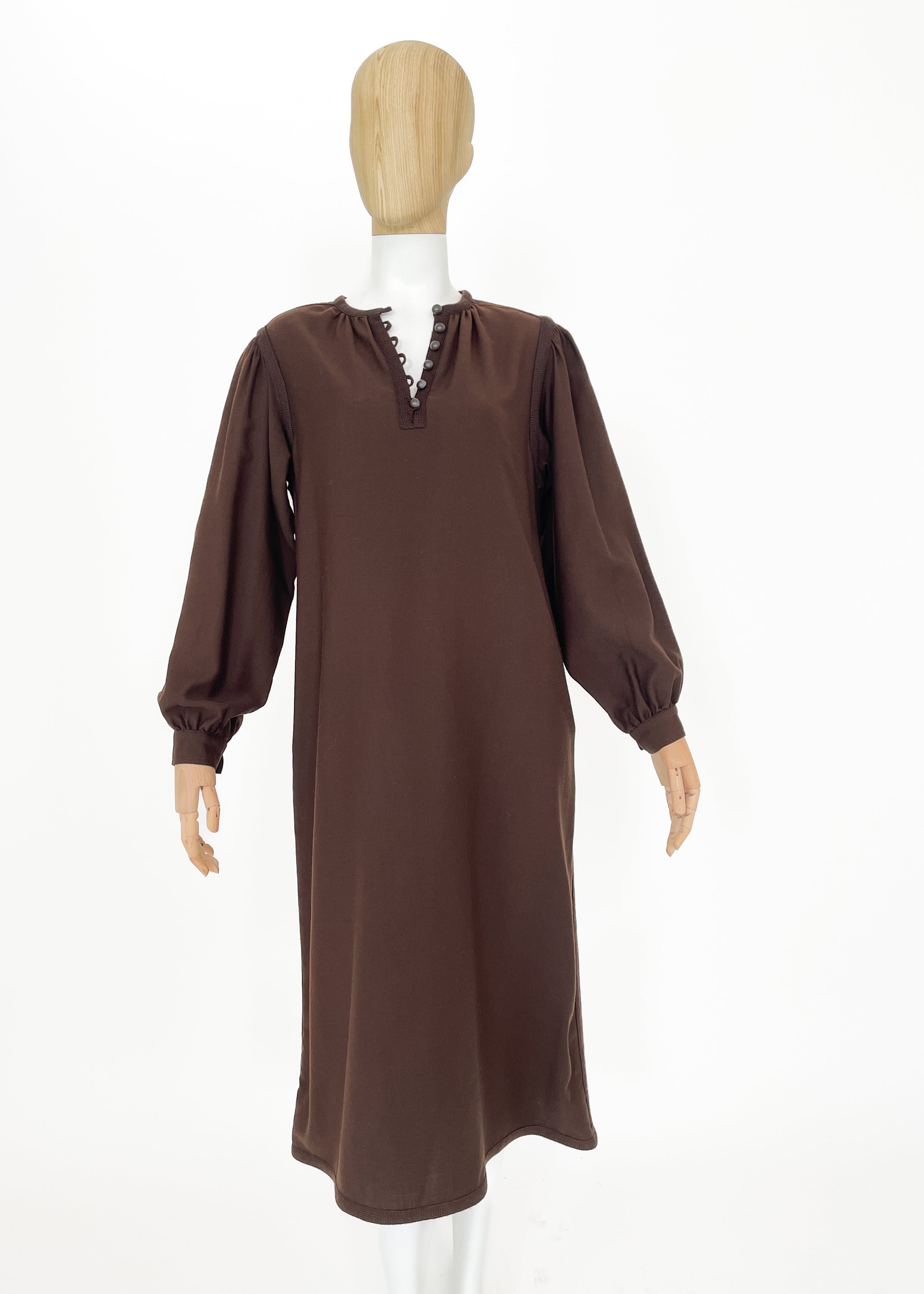 Vintage 1976 Yves Saint Laurent Russian Collection Dress