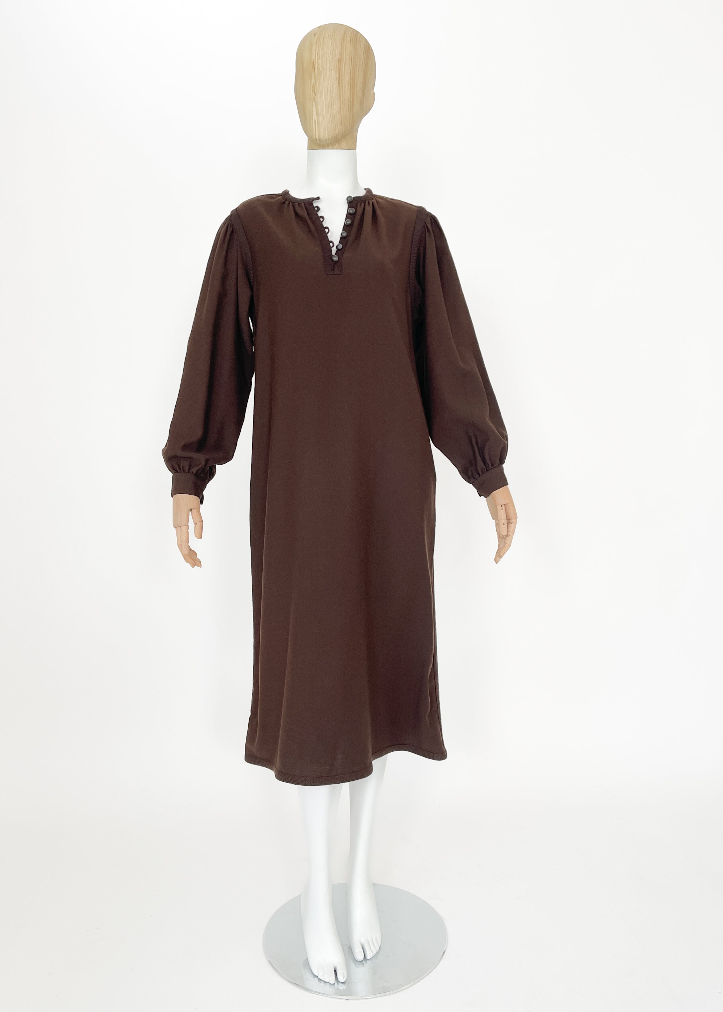 Vintage 1976 Yves Saint Laurent Russian Collection Dress
