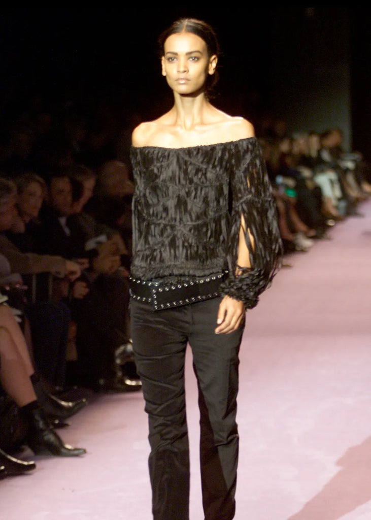 Yves Saint Laurent Tom Ford 2001 Ribbon Top