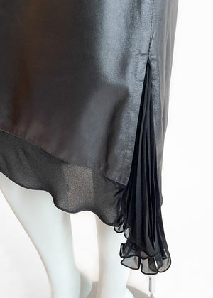 Yves Saint Laurent Leather Skirt Tom Ford Spring 2004