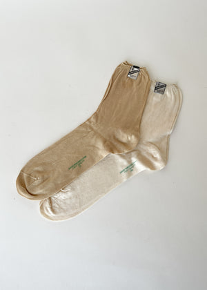 Vintage 1930s Mens Ankle Socks Set