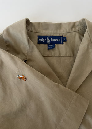 Vintage Ralph Lauren Khaki Button Down