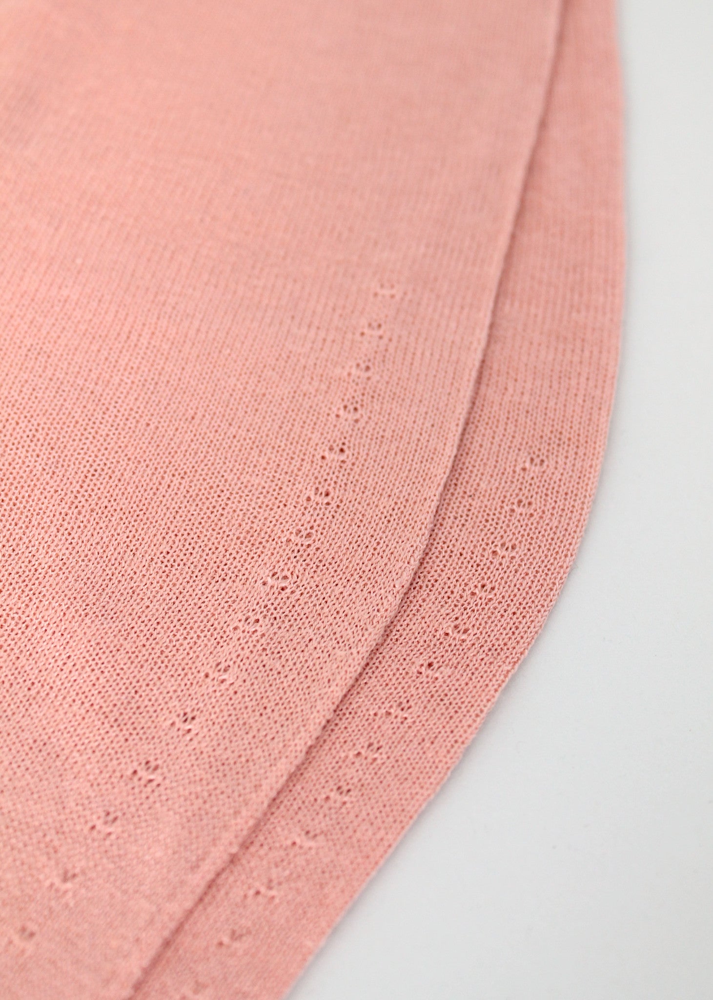 Vintage 1920s Peach Cotton Stockings