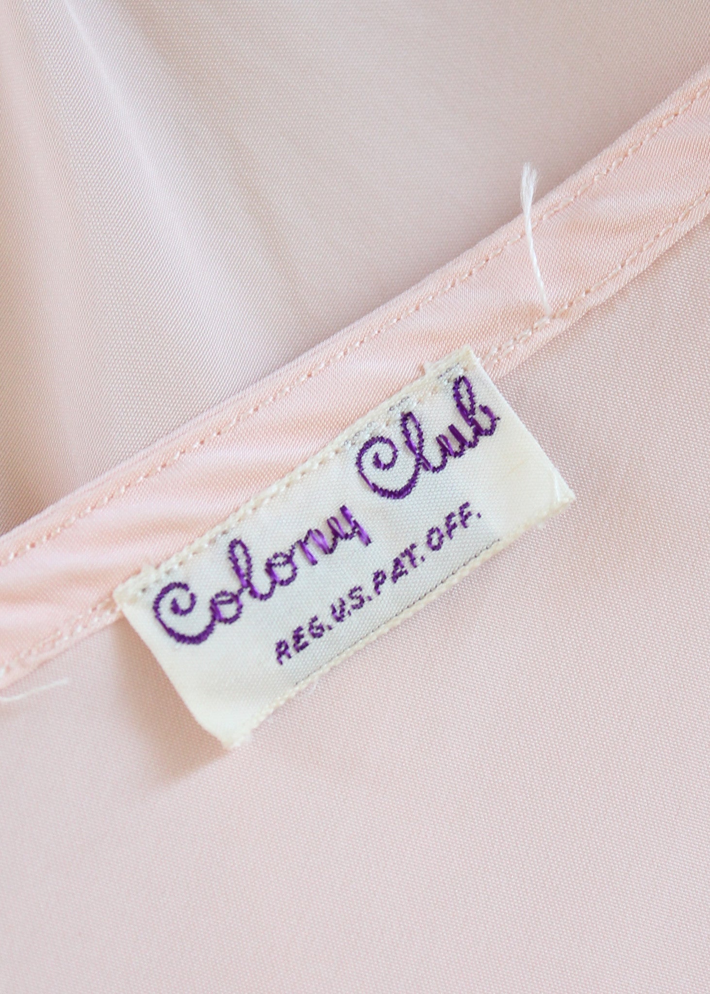 Vintage 1940s Pink Rayon Tap Pants with Floral Appliques