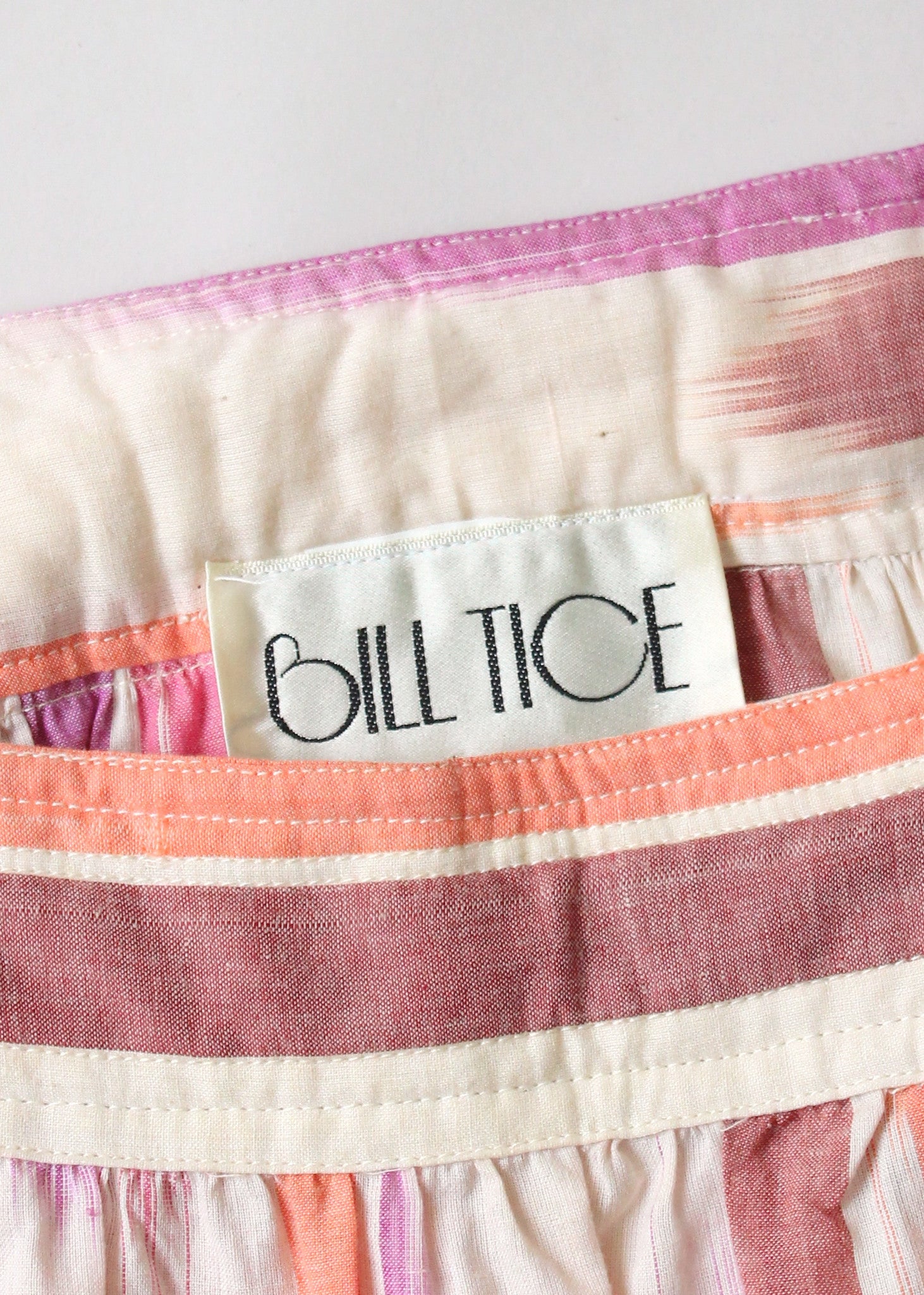 Vintage 1970s Bill Tice Fringed Indian Cotton Shirt