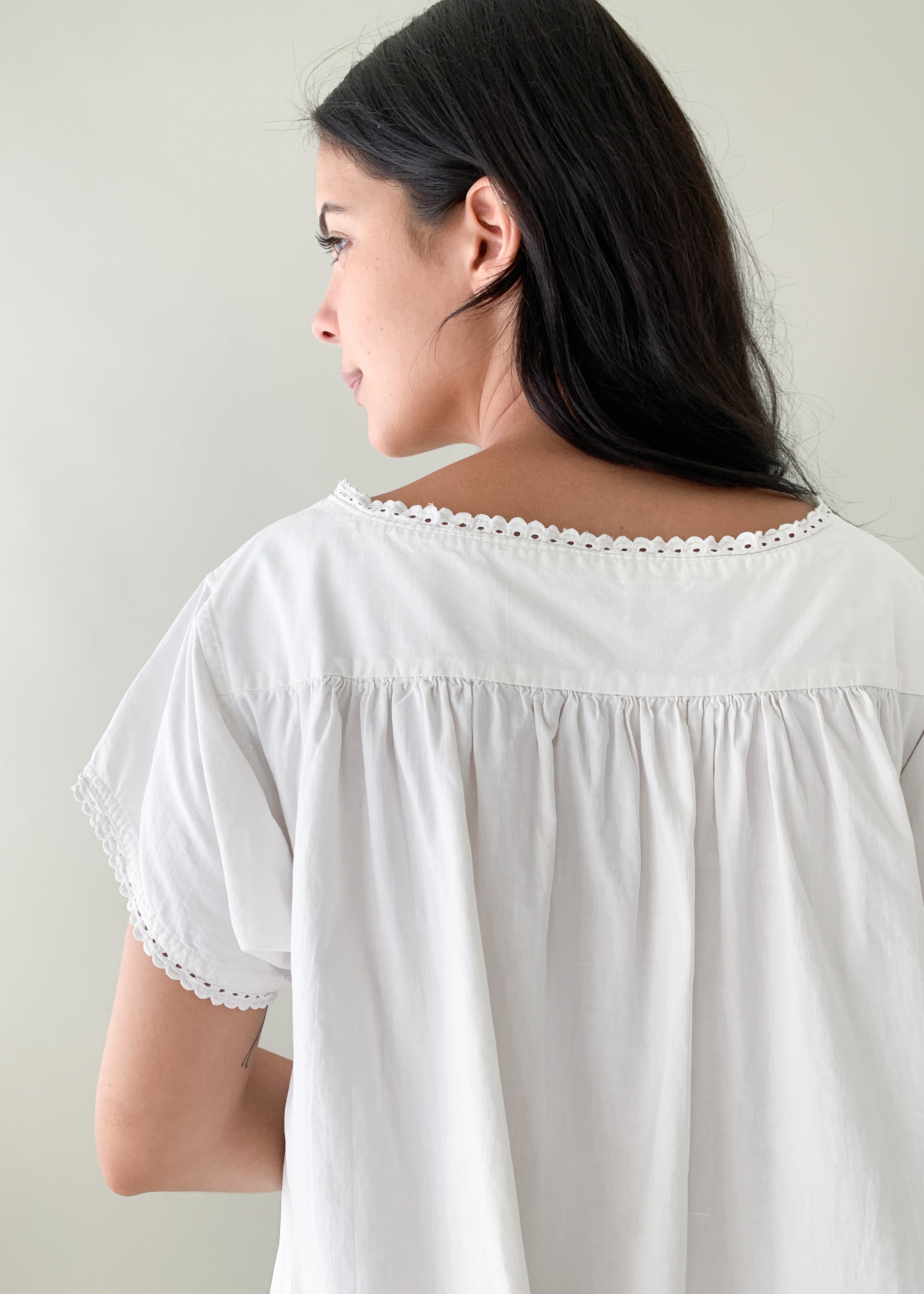 Antique Cotton Summer Dress