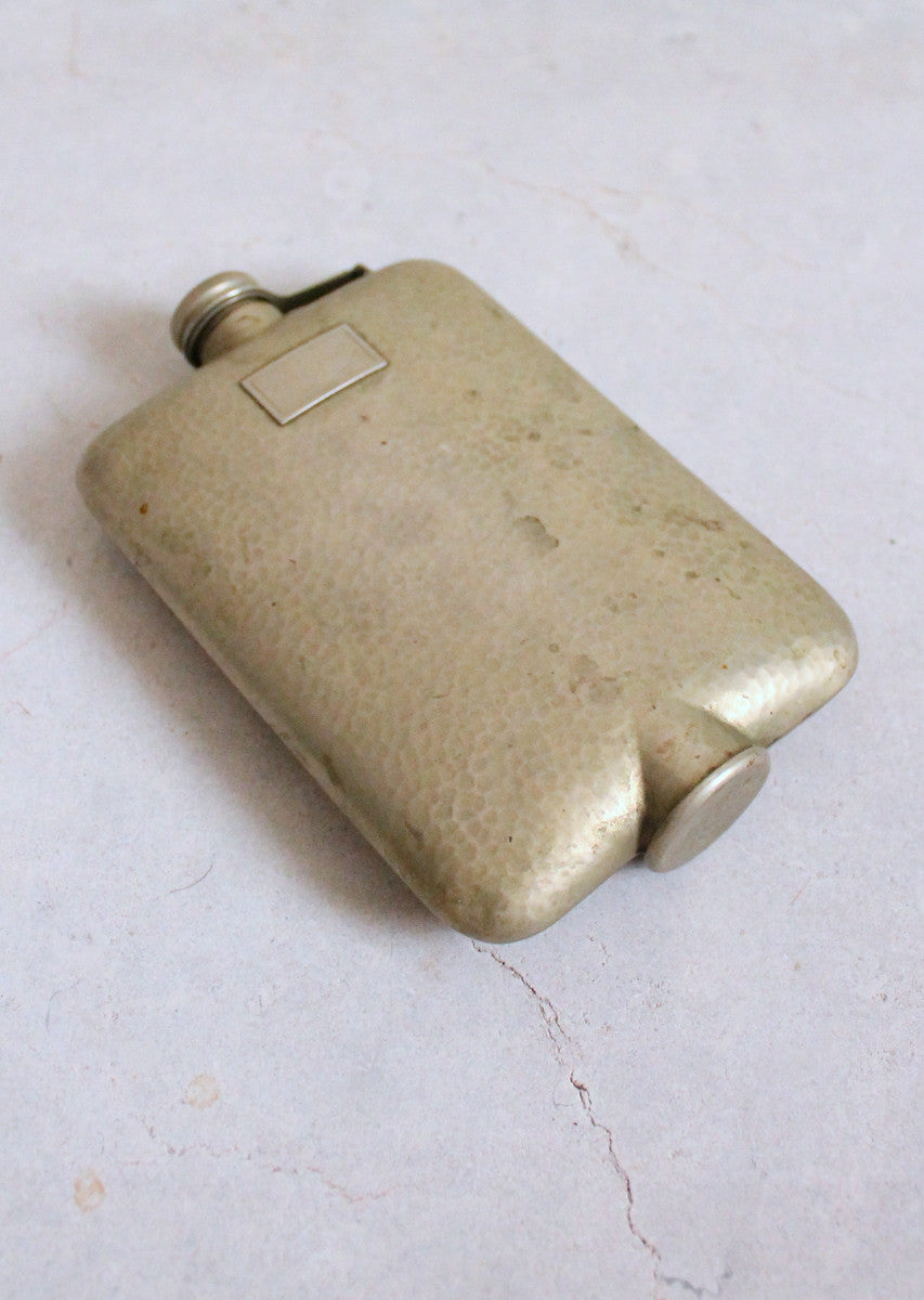 Vintage 1920s KapKup Flask and Shot Cup