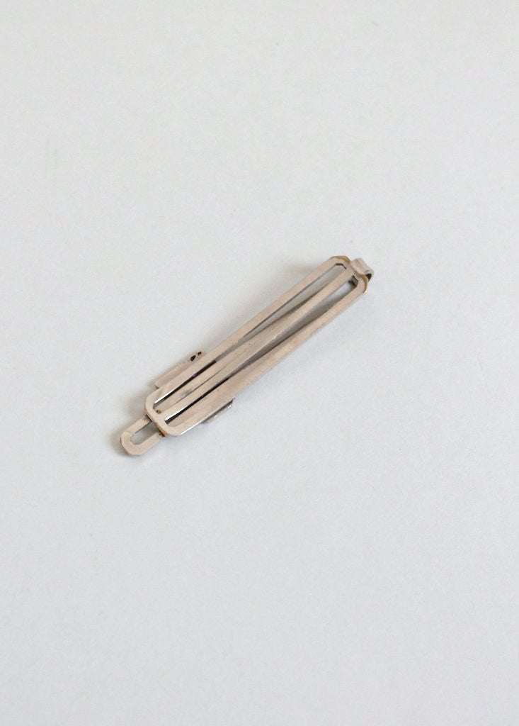 Vintage 1933 Chicago World's Fair Art Deco Tie Clip