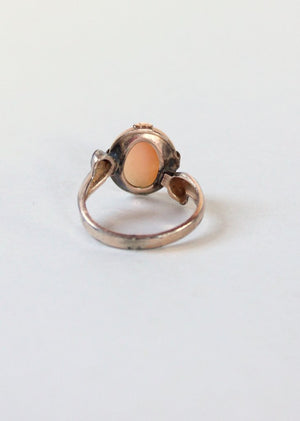 Vintage 1930s Clark & Coombs Cameo Ring