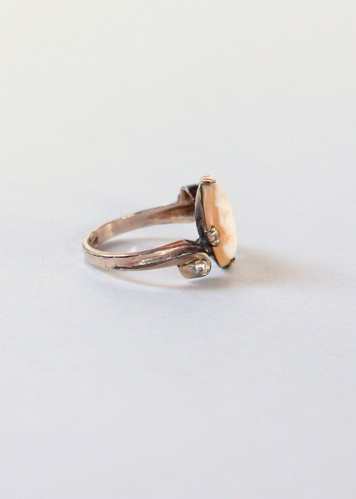 Vintage 1930s Clark & Coombs Cameo Ring