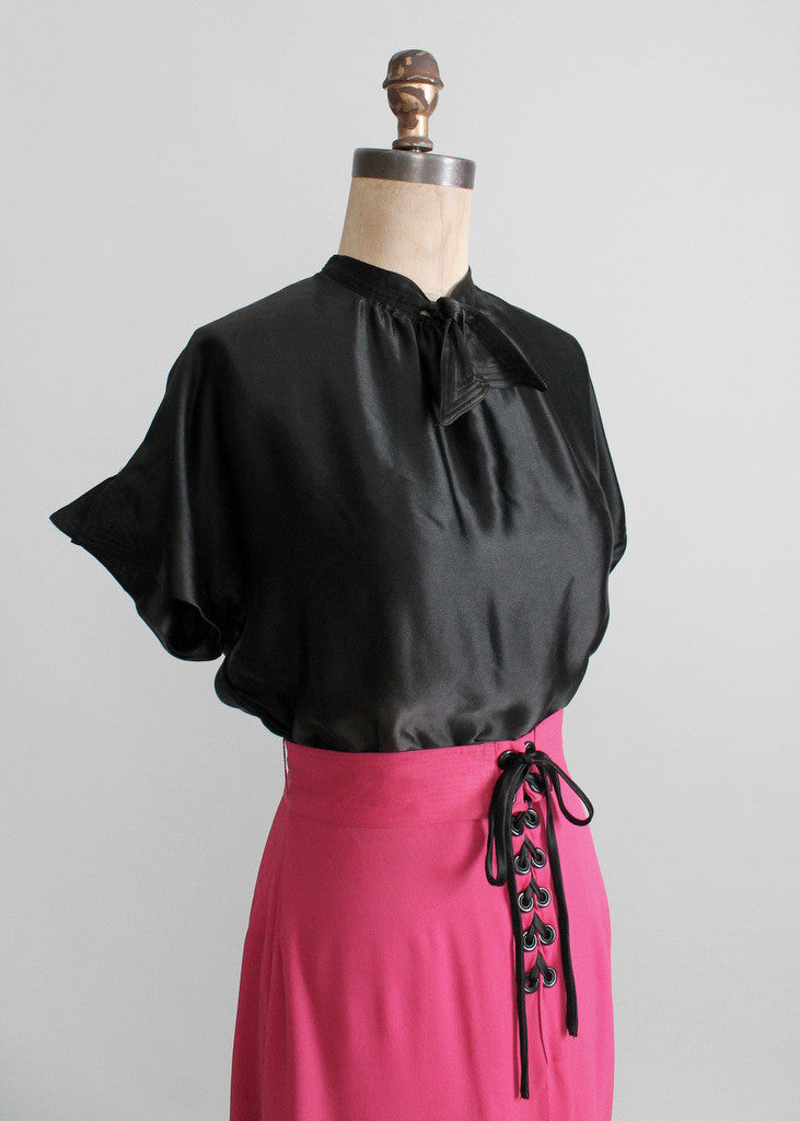 Vintage 1930s Art Deco Corset Dress
