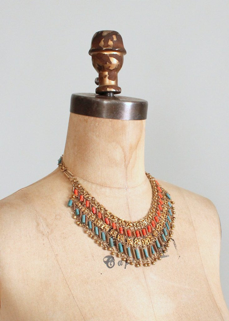Vintage egyptian discount revival jewelry