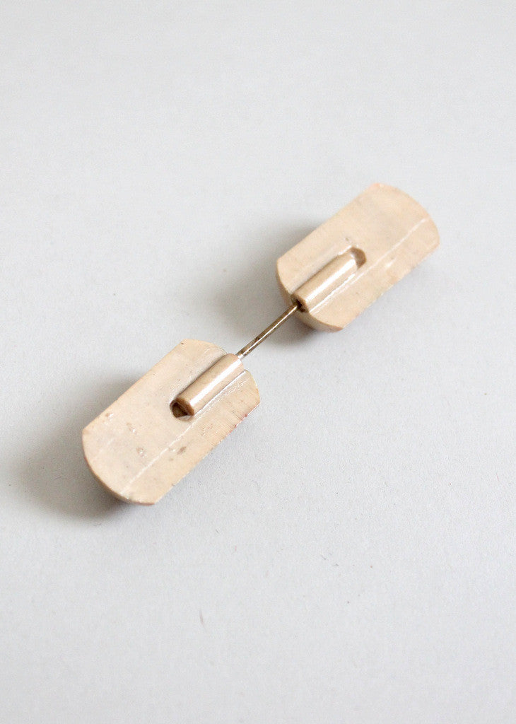Vintage 1930s Plastic and Rhinestone Hat Pin
