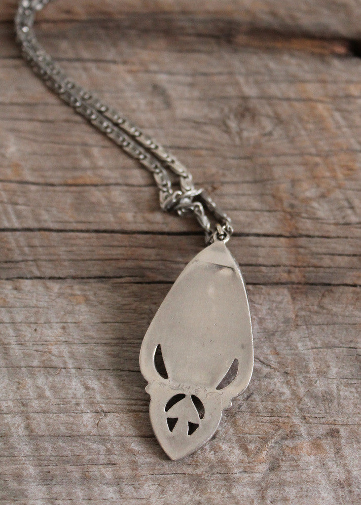 Vintage 1930s Red Dome Art Deco Necklace