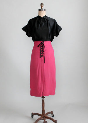 Vintage 1930s Art Deco Corset Dress