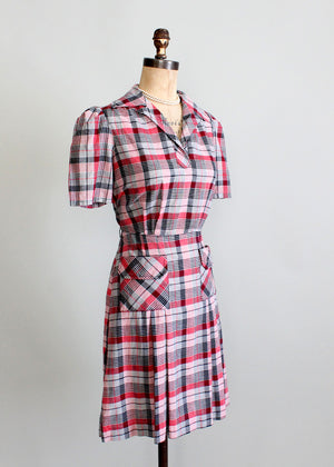 Vintage 1930s swing dress