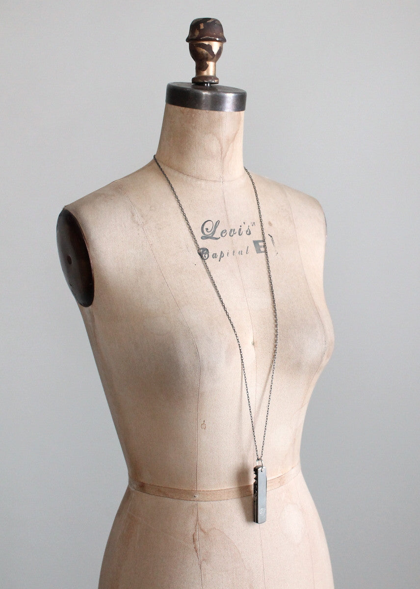 Vintage 1930s Always Prepared Pocket Knife Necklace