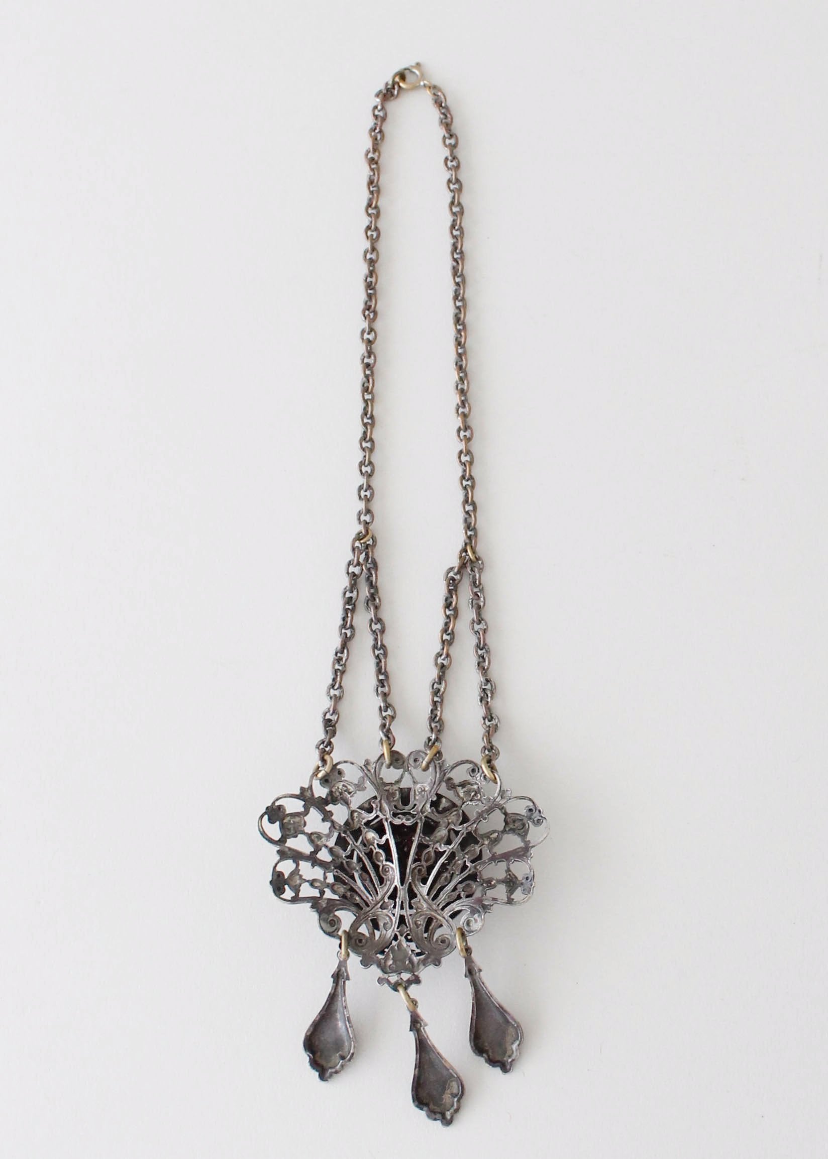 Vintage 1930s Medallion Necklace