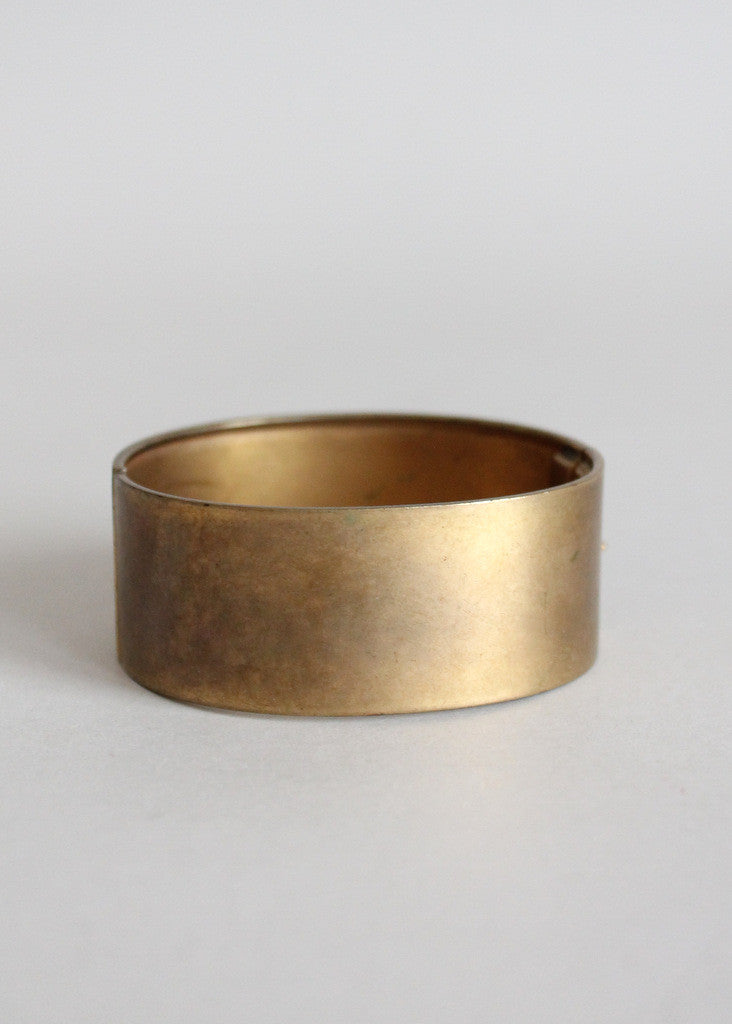 Vintage 1940s Scottie Dog Brass Bracelet
