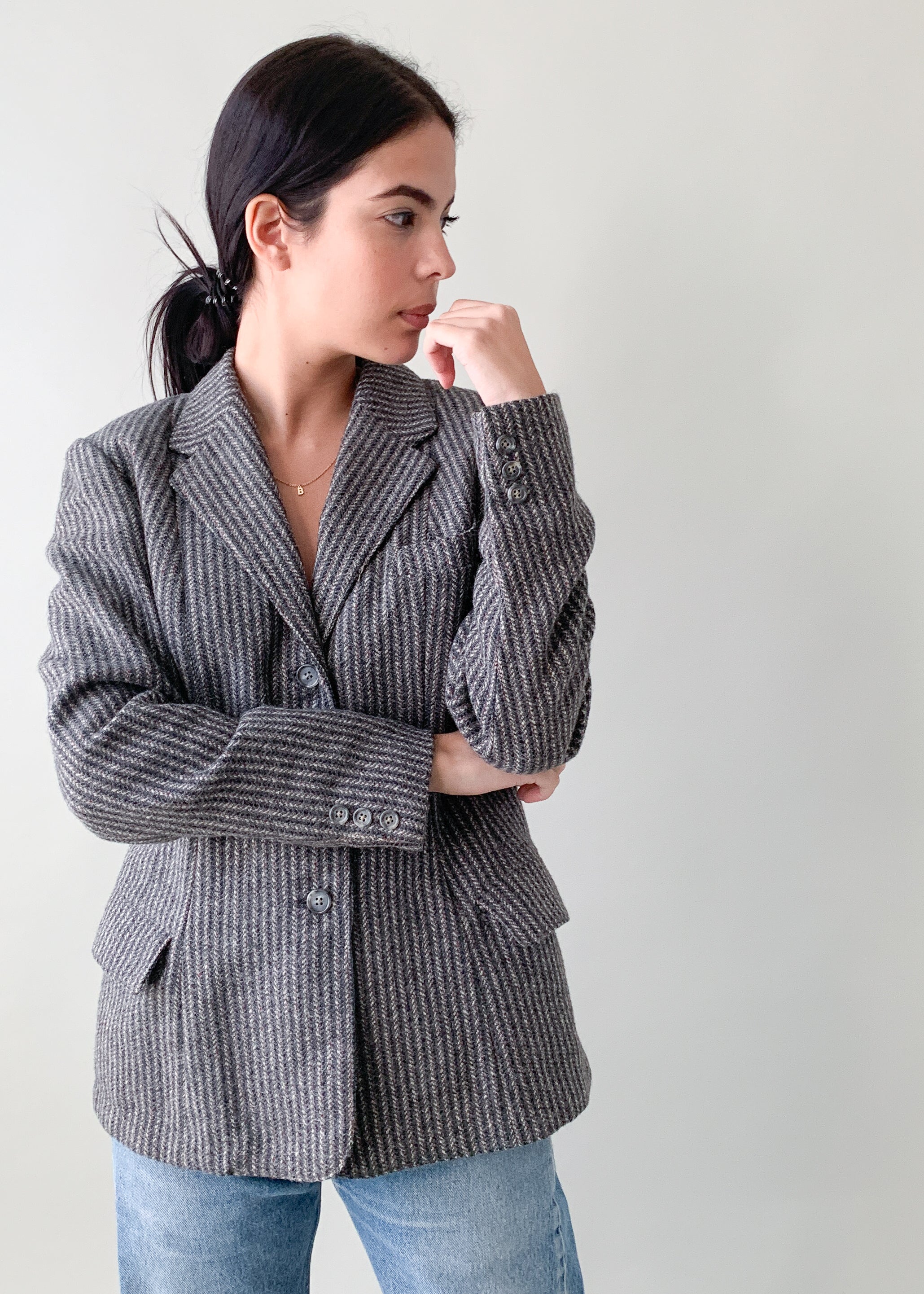 Vintage 1940s Classic Tweed Jacket