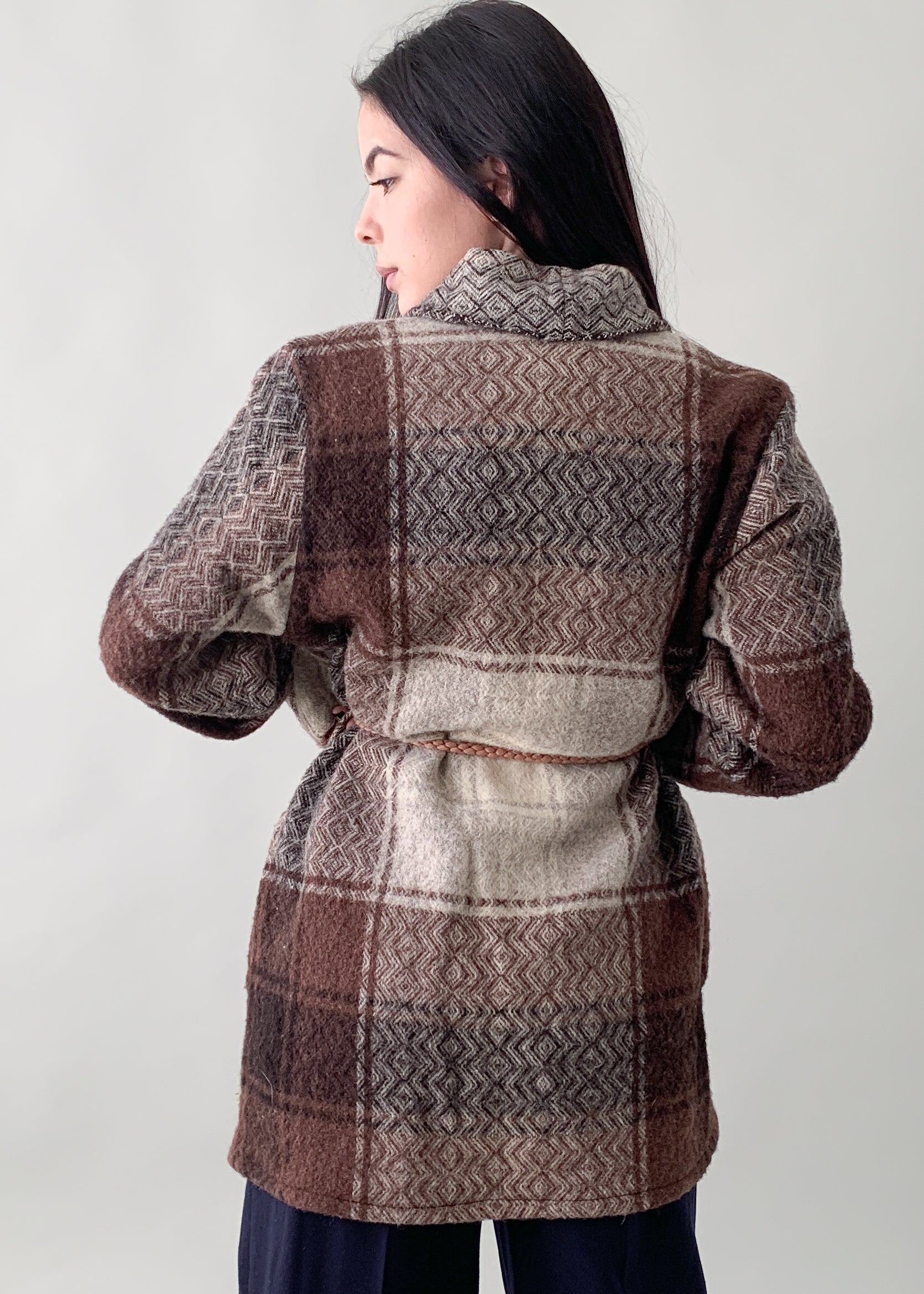 Vintage 1940s Blanket Jacket