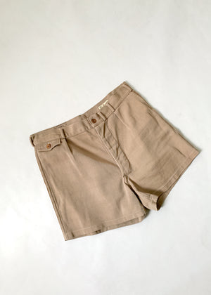 Vintage 1930s Menswear Khaki Shorts