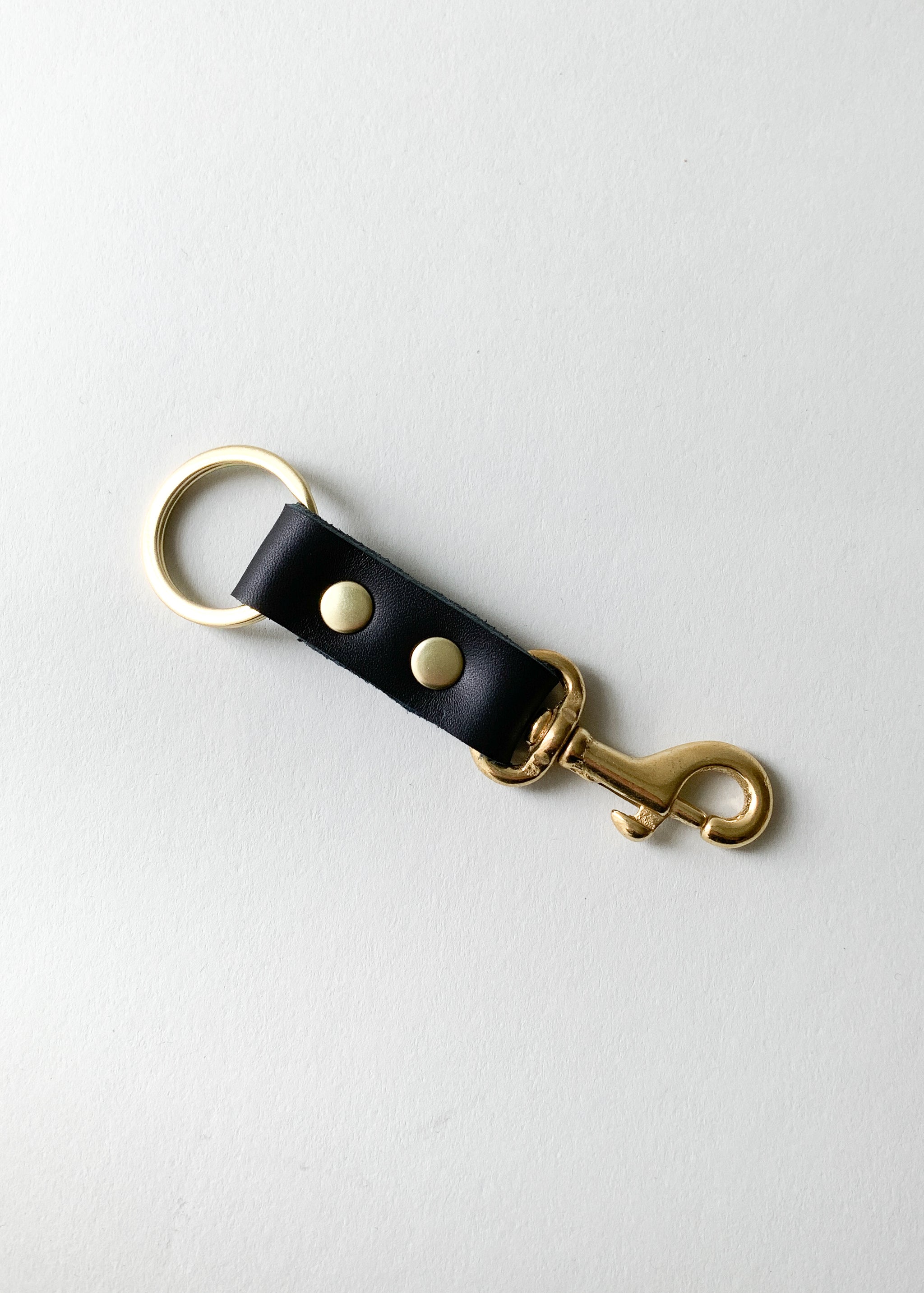 Leather Key Fob Keychain - Raleigh Vintage