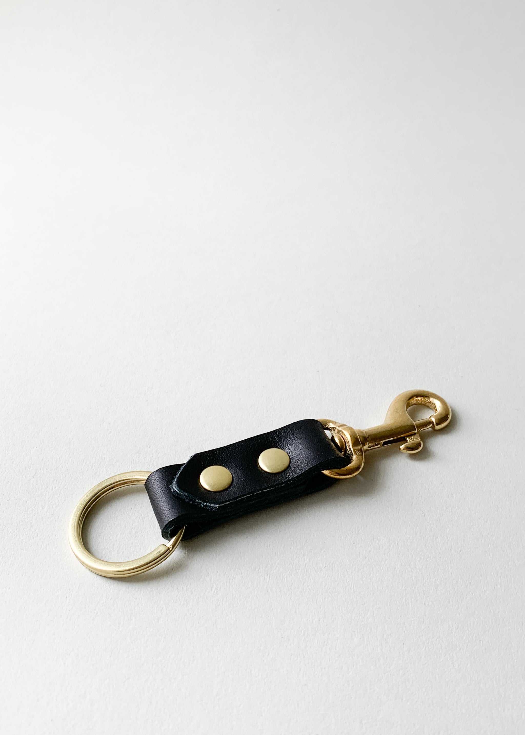 Leather Key Fob Keychain - Raleigh Vintage