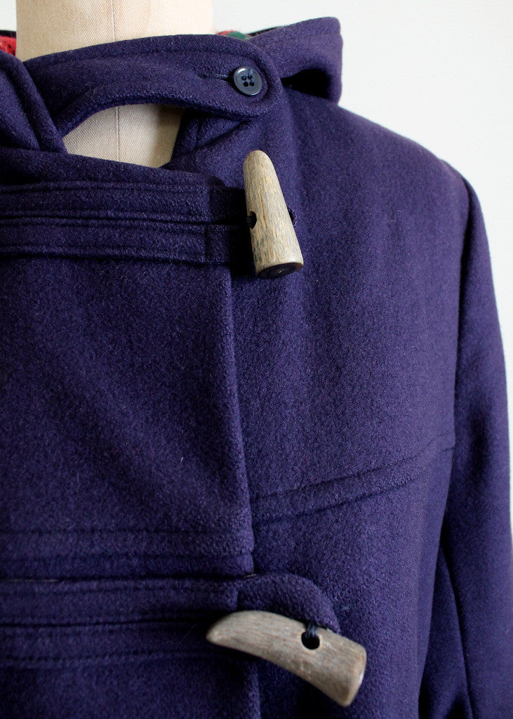 1950s Real Horn Toggle Coat