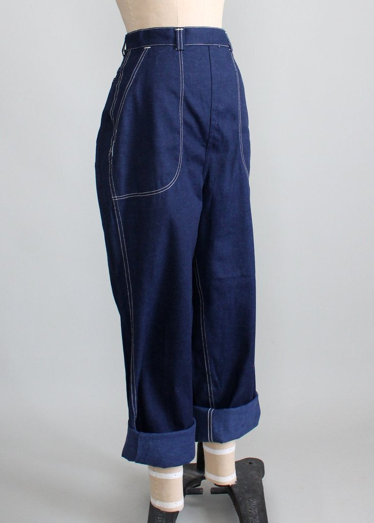 Vintage 1950s Penney's Ranch Craft Jeans NOS