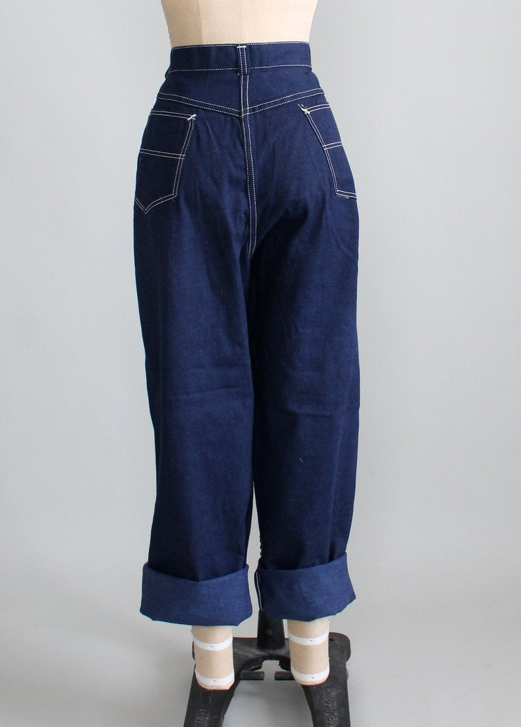 Vintage 1950s Penney's Ranch Craft Jeans NOS