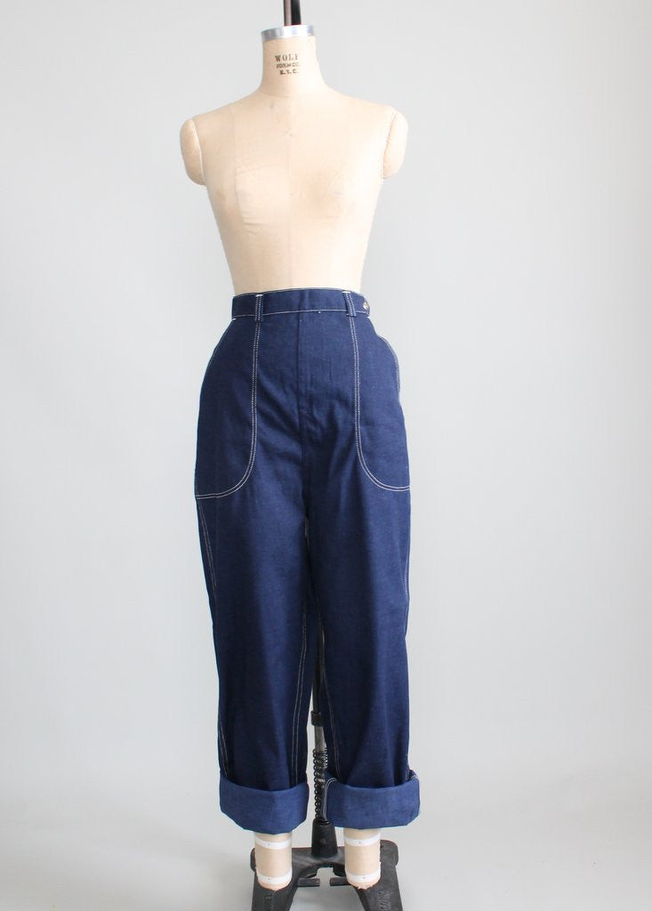 Vintage 1950s Penney's Ranch Craft Jeans NOS