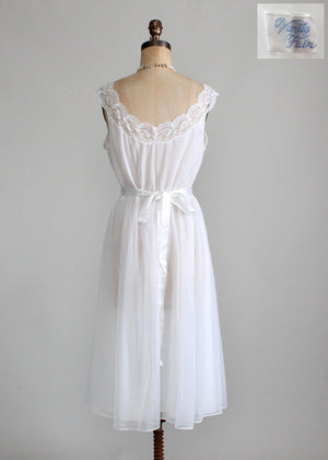 Vintage 1950s Vanity Fair Wedding Peignoir Set