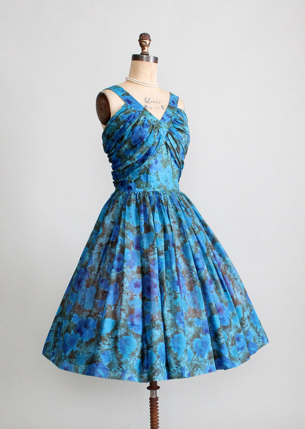 Vintage 1950s Justin McCarty Party Dress - Raleigh Vintage