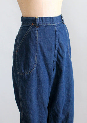 Vintage 1950s Tuf-Nut High Waist Jeans