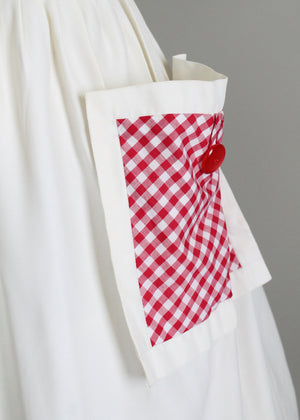 1950s patch pocket dress