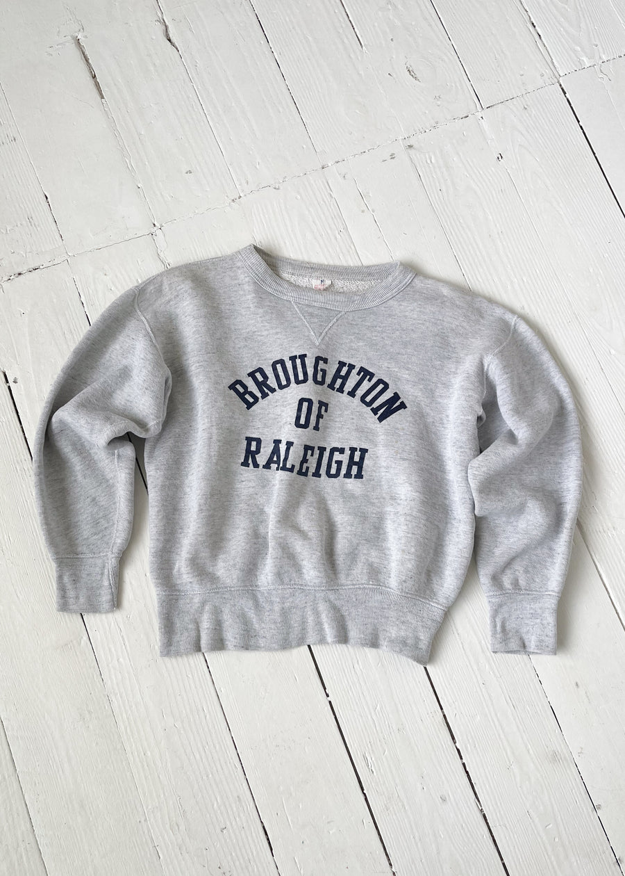 Vintage 1950s Broughton of Raleigh Sweatshirt