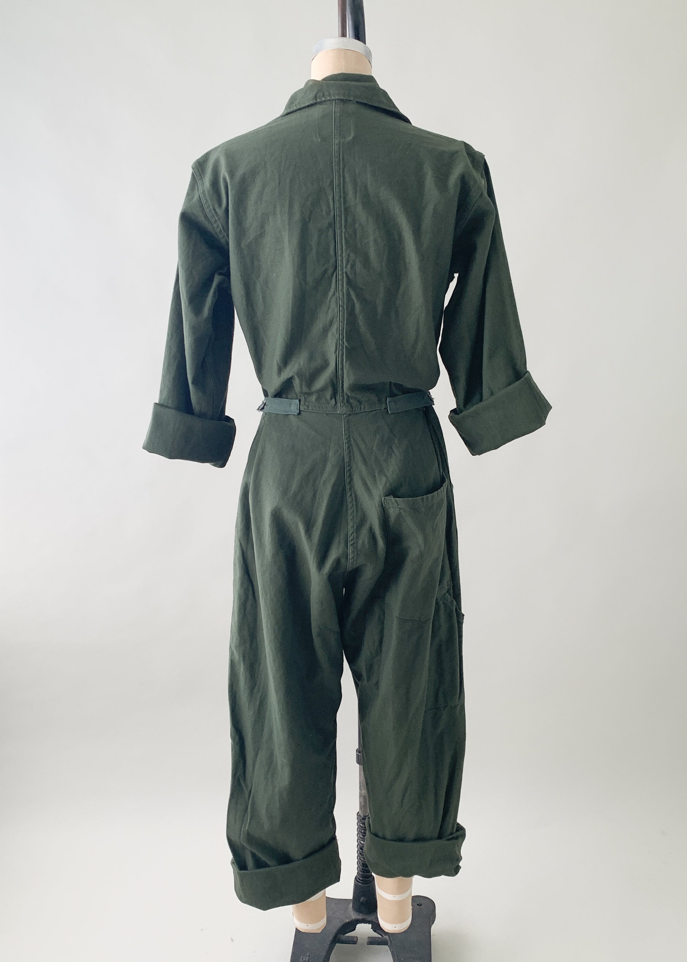 Vintage 1960s US Army Workwear Jumpsuit