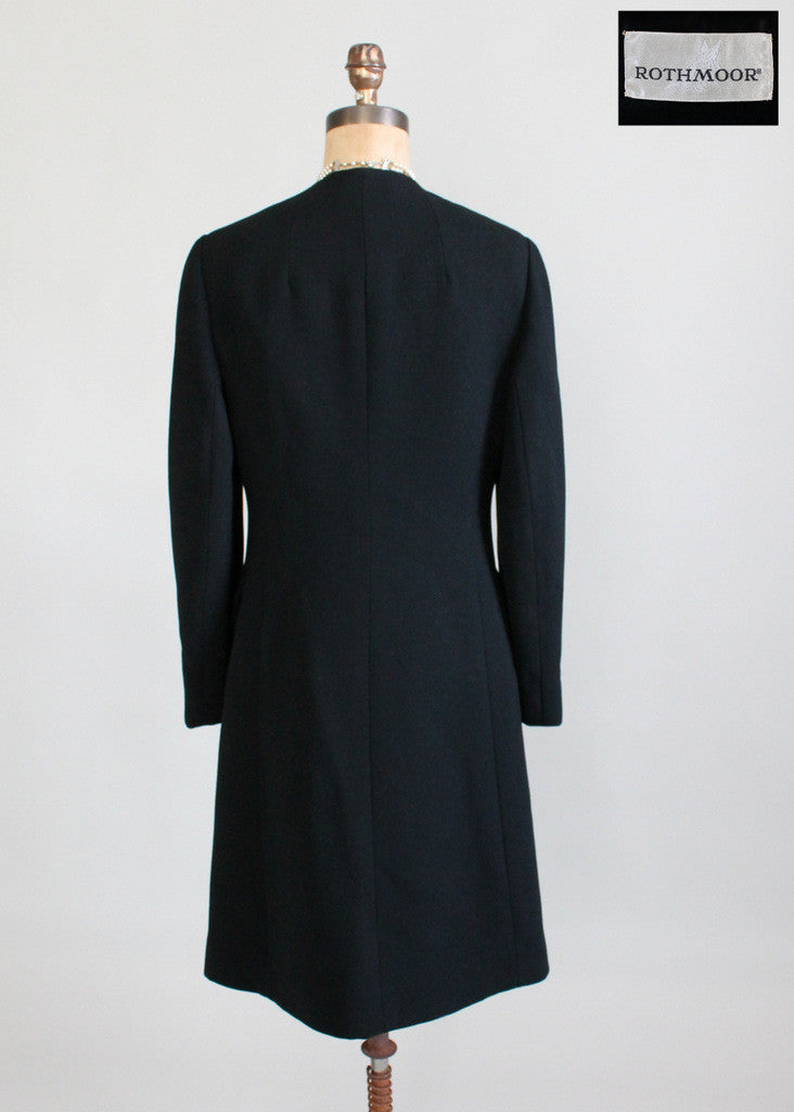 Vintage 1960s Rothmoor MOD Winter Coat